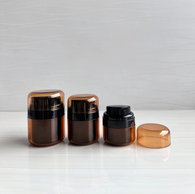 Simple Screw Cap Cosmetic Jar with Eco-Friendly Material Lid Type and to Meet Your Needs