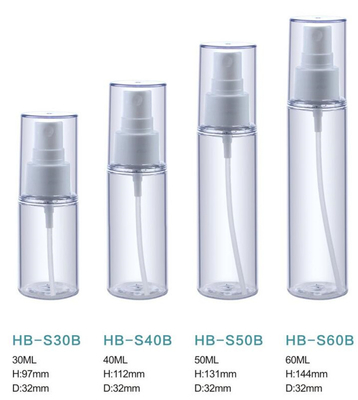 High quality 30ml 40ml 50ml 60ml cosmetic pump face lotion cream bottle