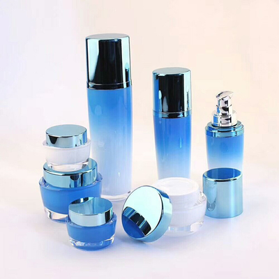 China professional color customized PMMA round white acrylic cosmetic jar