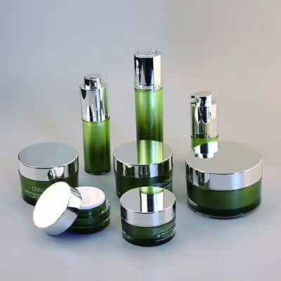 beautiful acrylic bottles and jars for cosmetics cosmetic Rotating bottle
