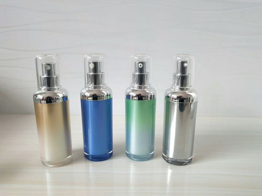 30ml 1ounce  customize color  cosmetic face serum bottle  aluminum  fine mist spray pump