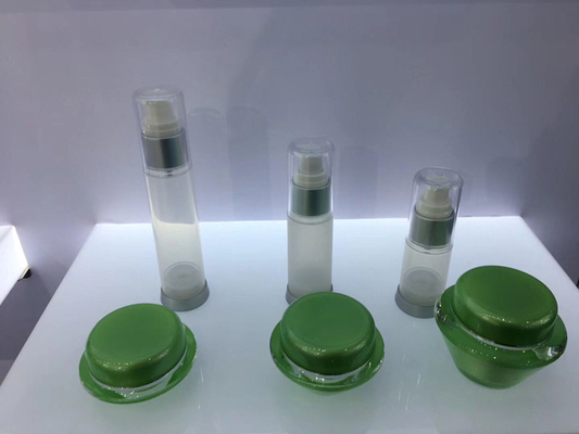 Free sample frosted airless pump bottle 15ml 30ml 50ml  plastic PP cosmetic airless bottles