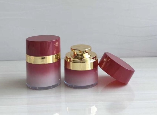 cosmetic packaging luxury  face acrylic airless cream jar 30g 50g