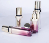 Luxury skincare packaging empty plastic acrylic cosmetic  serum lotion pump bottle for cosmetic