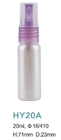 Wholesale PET 20ml Mist Sprayer Plastic Bottle Cosmetics Packaging Hair Fine Mist Spray Bottles For Perfume Bottle