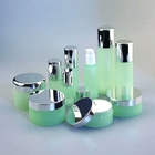 custom unique cream jar,200ml acrylic bottle plastic cosmetic jars with lids