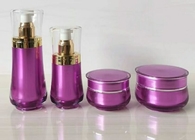 1OZ 2OZ New Design Acrylic dignity elegant empty pink cosmetic bottle lotion bottle cream jar