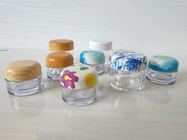plastic  empty 15g 20g 30g cosmetic cream pack small jar face skin cream beauty