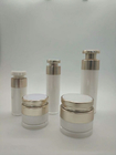 30ml 50ml 100ml pearl white luxury skin care acrylic cosmetic airless bottle