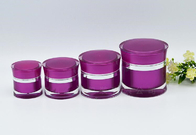 Waist Shaped Acrylic pink Cream Jar Cosmetic Packaging acrylic pp Jar 5g 15g 30g 50g 100g