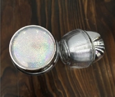 Luxury 30g 50g silver acrylic cosmetic cream Jar