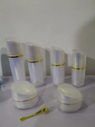 New products white luxury acrylic cosmetic jar, acrylic bottle