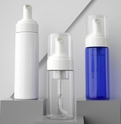 Facial cleanser  100ml 150ml 200ml clear white PET plastic mousse foam pump bottle