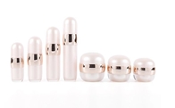 Cosmetic plastic bottles and skincare cream jars set 15g 30g 50g 15ml 30ml 50ml 80ml