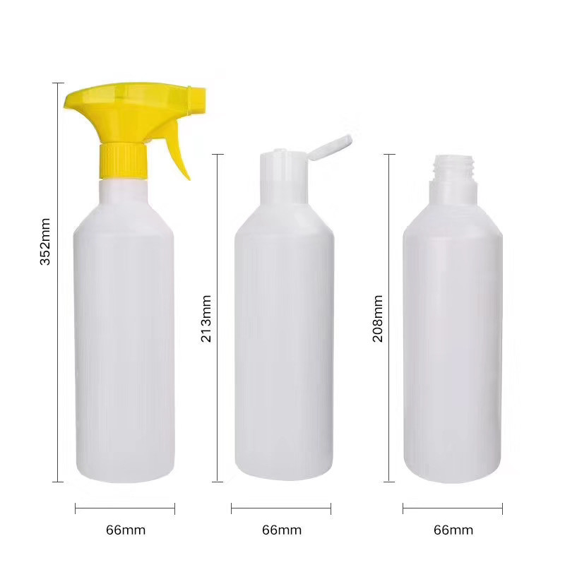 500ml Plastic Alcohol disinfectant Spray gun Bottle