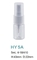 face fine mist spray bottle 5ml PET plastic cosmetic tan water deodorant spray bottle 18/410