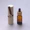 30ml Clear essential oil glass dropper bottle e liquid Bamboo wood dropper for personal care