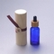 50ml  glass dropper bottles with wooden bamboo plastic cap