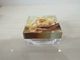 plastic empty 50g square sifter loose powder cosmetic jar/container with clear lids