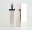Pearl pink luxury acrylic unique cosmetic 50ml square cream bottle