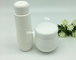 empty 120ml 4oz White Plastic Lotion Bottles Cosmetic Emulsion PET Packaging Refillable Pump Bottle