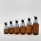 Empty Fine Mist PET 10ml 15ml 20ml 30ml 40ml 50ml Amber White Clear Plastic Spray Bottle For Cosmetic Packaging
