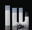 15ml 30ml 35ml 80ml 100ml  white pp cosmetic vacuum airless pump bottle