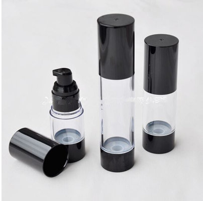 15ml 30ml 30ml  cosmetic sprayer bottle in black cap