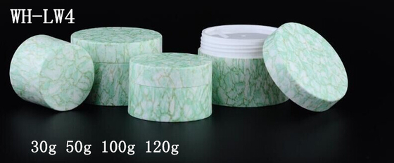 30g 50g 100g 120g  manufacturer of cosmetic packaging plastic opaque  cosmetic face caream  jar