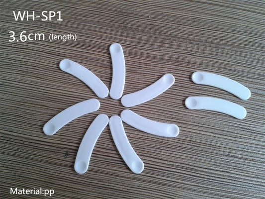 plastic cosmetic spoon for cosmetic cream