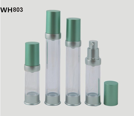 15ml 20ml 30ml 35ml empty  slim plastic cosmetic airless bottle