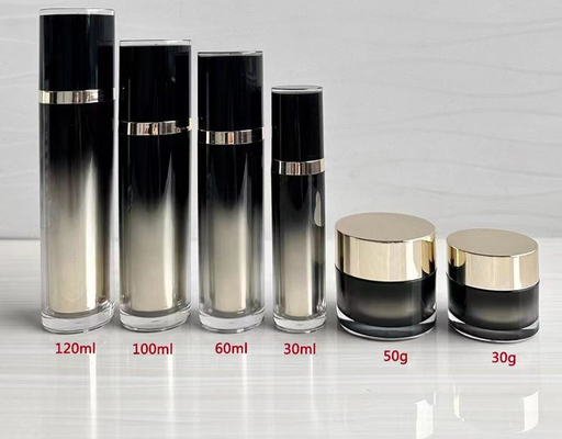 Cosmetic Luxury Set Bottle Acrylic Empty Serum Bottle 30g50g Plastic Cream Skincare Container Packaging