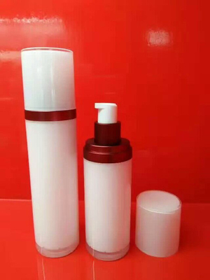 empty new 30ml 50ml  plastic  cosmetic ailress pump bottle component