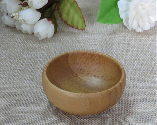 Environmentally friendly paint bamboo bowl bamboo spoon