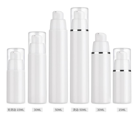 15ml 30ml 50ml Cheapest PP cosmetics airless bottle with high quality