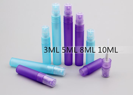 Wholesale 3ml 5ml 8ml 10ml empty cosmetic plastic bottle with fine mist spray pump