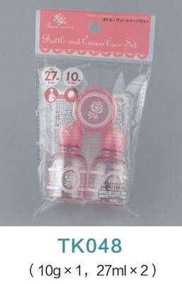 Custom Leak Proof 27ml Travel Shampoo Cosmetic Bottle Set With PVC bag
