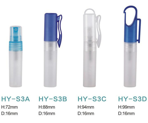 Colorful 5ml 6ml 8ml 10ml cosmetic packaging Tester pen/Plastic Spray empty bottle