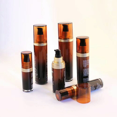 China Manufacturer 15ml 30Ml 50ml 100Ml  Airless Bottle cosmetic Acrylic Black PP Airless Bottle