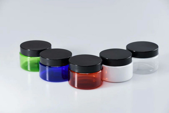 Multipurpose Clear 50ml 60ml 100ml 150ml  Screw Cap Food Jam Plastic PET Jar