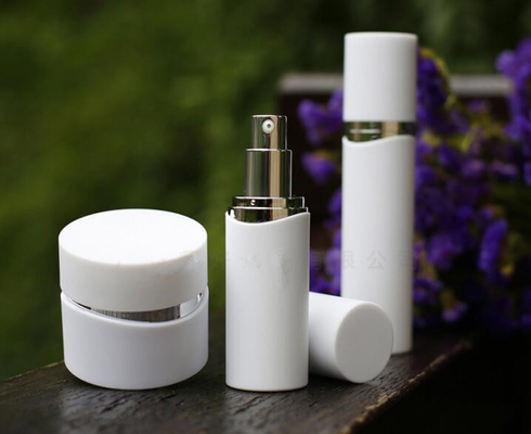 30ml 50ml white Airless Dispenser Bottles, Cosmetic Airless Bottle, Airless Pump Bottle