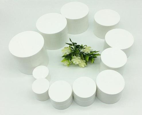 5g 10g 15g 20g 30g 40g 50g 60g 100g 120g 150g 200g 250g 500g  PP white Cosmetics Cream Empty Jars