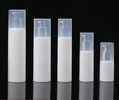 15ml 30ml 35ml 80ml 100ml  white pp cosmetic vacuum airless pump bottle