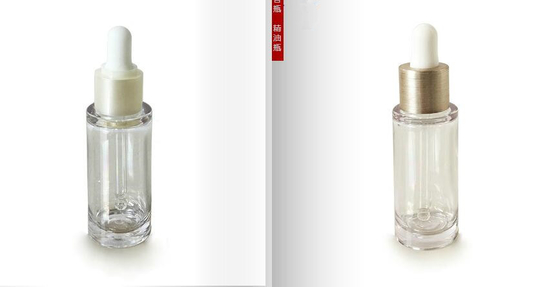 Empty Cosmetic plastic Dropper Bottle  Essential Oil Bottle 50ml 30ml thick PET wall dropper bottles