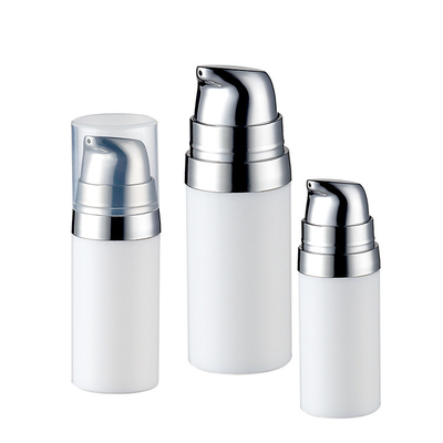 wholesale Price 5 10 15 ml Cosmetic vacuum Bottle for Serum with Airless Lotion Pump