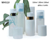 150ml  200ml 250ml  plastic big fat PP white airless pump bottle with wide nozzle cosmetics for skin cream