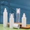 Empty fine mist plastic  150ml 200ml 250ml 300m white clear plastic spray bottle for cosmetic pacgaging