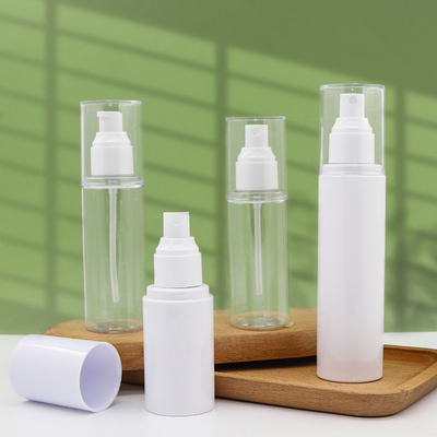 Wholesale  80ml 100ml  120ml 150ml empty cosmetic Petg bottle packaging