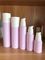 15ml 30ml 50ml 100ml Manufacture plastic pink serum biodegradable lotion custom cosmetic packaging airless pump bottle