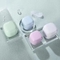 Plastic ABS square empty cosmetic jar Eye cream and face cream case for Makeup